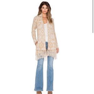 Show Me Your Mumu Neveda Fringe Cardigan Small